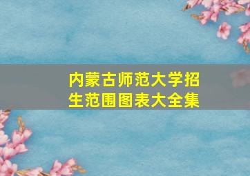 内蒙古师范大学招生范围图表大全集