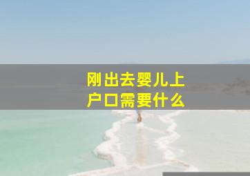 刚出去婴儿上户口需要什么