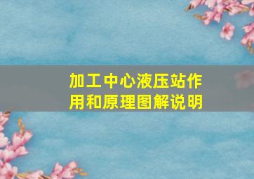 加工中心液压站作用和原理图解说明