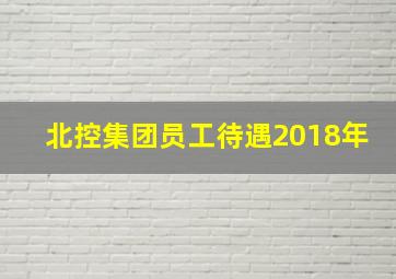 北控集团员工待遇2018年