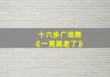 十六步广场舞《一晃就老了》