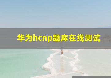 华为hcnp题库在线测试