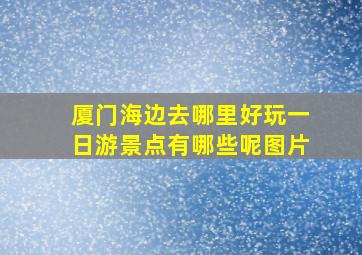 厦门海边去哪里好玩一日游景点有哪些呢图片