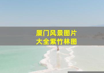 厦门风景图片大全紫竹林图