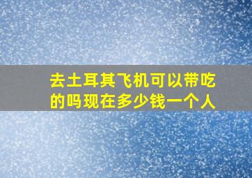 去土耳其飞机可以带吃的吗现在多少钱一个人