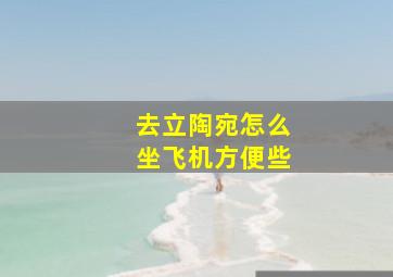 去立陶宛怎么坐飞机方便些