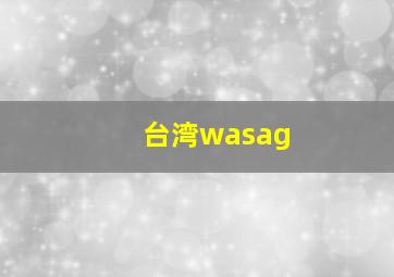 台湾wasag