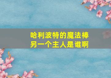 哈利波特的魔法棒另一个主人是谁啊