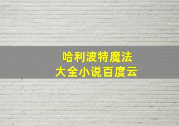 哈利波特魔法大全小说百度云