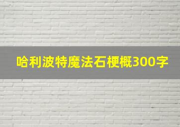 哈利波特魔法石梗概300字