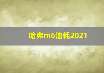 哈弗m6油耗2021