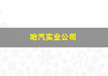 哈汽实业公司