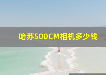 哈苏500CM相机多少钱