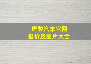 唐骏汽车官网报价及图片大全