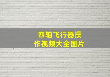 四轴飞行器操作视频大全图片