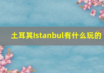 土耳其Istanbul有什么玩的