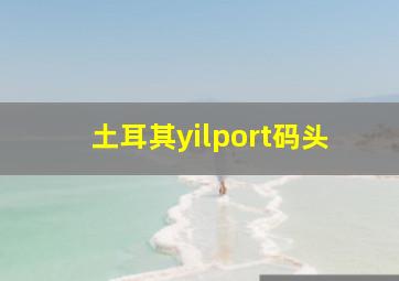 土耳其yilport码头