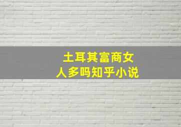 土耳其富商女人多吗知乎小说