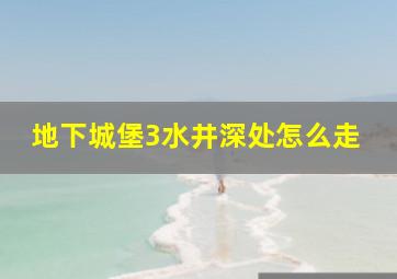 地下城堡3水井深处怎么走