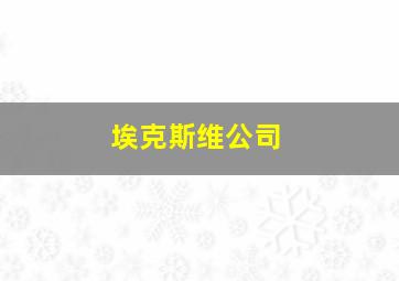 埃克斯维公司