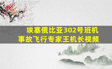 埃塞俄比亚302号班机事故飞行专家王机长视频