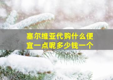 塞尔维亚代购什么便宜一点呢多少钱一个