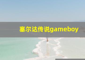 塞尔达传说gameboy