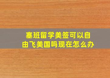 塞班留学美签可以自由飞美国吗现在怎么办