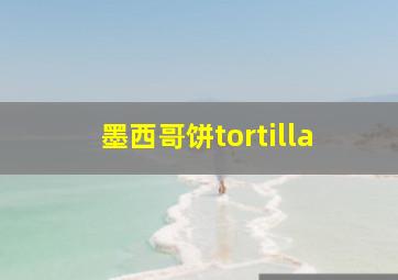 墨西哥饼tortilla