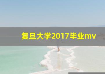 复旦大学2017毕业mv