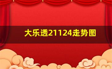 大乐透21124走势图