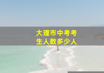 大理市中考考生人数多少人