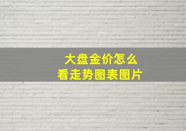 大盘金价怎么看走势图表图片