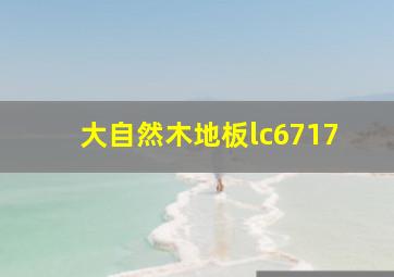 大自然木地板lc6717