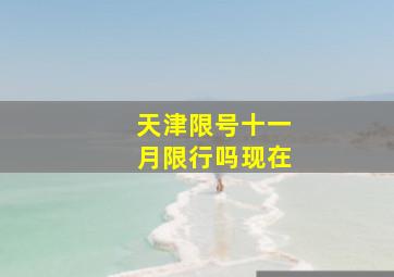 天津限号十一月限行吗现在