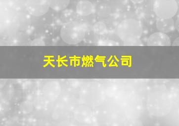 天长市燃气公司