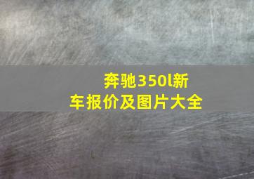 奔驰350l新车报价及图片大全