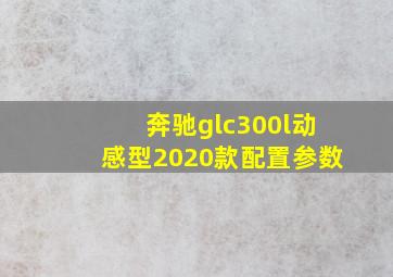 奔驰glc300l动感型2020款配置参数