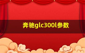 奔驰glc300l参数