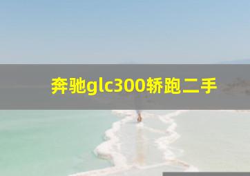 奔驰glc300轿跑二手