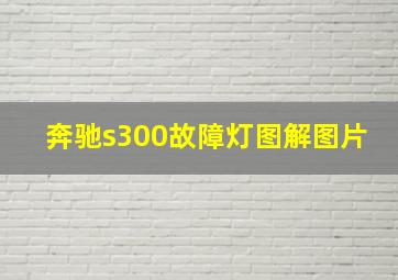 奔驰s300故障灯图解图片