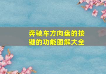 奔驰车方向盘的按键的功能图解大全