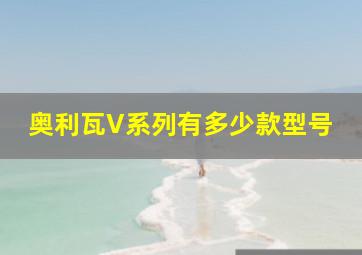 奥利瓦V系列有多少款型号