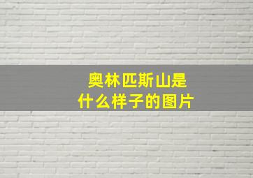 奥林匹斯山是什么样子的图片