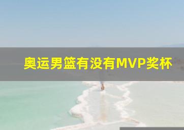 奥运男篮有没有MVP奖杯