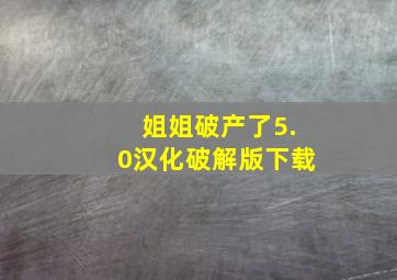 姐姐破产了5.0汉化破解版下载