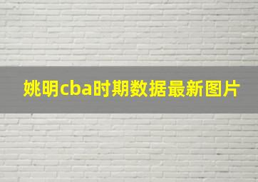 姚明cba时期数据最新图片