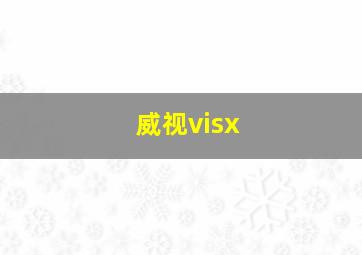 威视visx