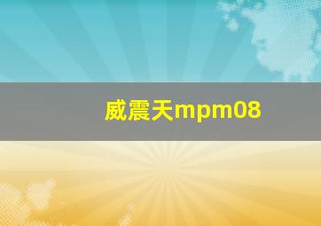 威震天mpm08