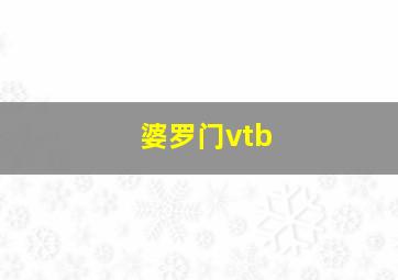 婆罗门vtb